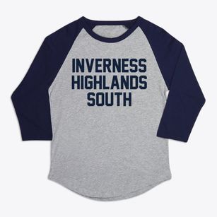 Inverness Highlands South Florida Classic Block Premium Baseball Tee