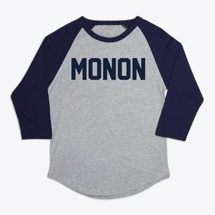 Monon Indiana Classic Block Premium Baseball Tee