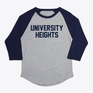 University Heights Iowa Classic Block Premium Baseball Tee