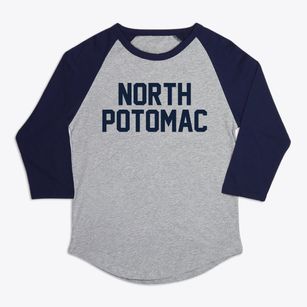 North Potomac Maryland Classic Block Premium Baseball Tee