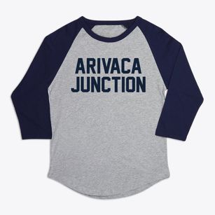 Arivaca Junction Arizona Classic Block Premium Baseball Tee