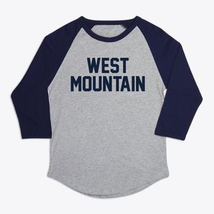 West Mountain Utah Classic Block Premium Baseball Tee