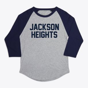 Jackson Heights North Carolina Classic Block Premium Baseball Tee