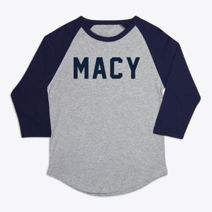 Macy Nebraska Classic Block Premium Baseball Tee