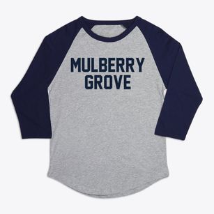 Mulberry Grove Illinois Classic Block Premium Baseball Tee