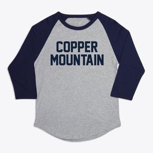Copper Mountain Colorado Classic Block Premium Baseball Tee