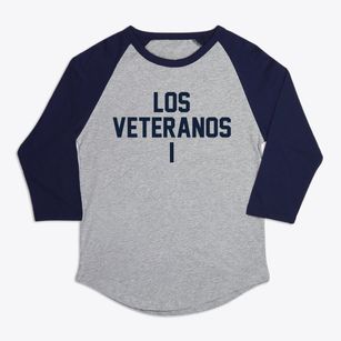 Los Veteranos I Texas Classic Block Premium Baseball Tee
