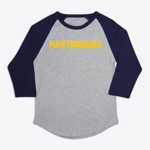 Martinsburg Missouri Classic Block Premium Baseball Tee