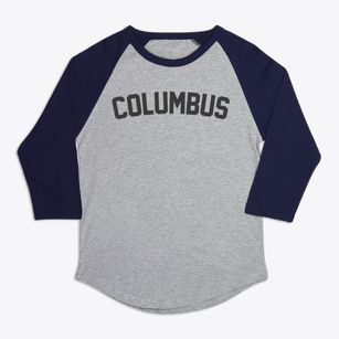 Columbus Mississippi Classic Curve Premium Baseball Tee