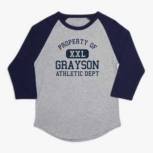 Grayson Kentucky Athletic Dept Premium Baseball Tee