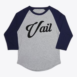Vail Colorado Vintage Team Premium Baseball Tee