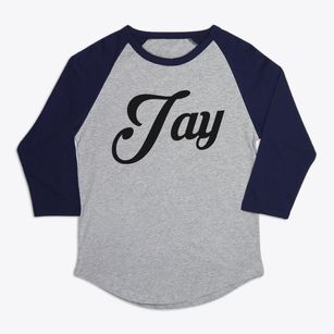 Jay New York Vintage Team Premium Baseball Tee