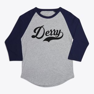 Derry New Hampshire Vintage Team Premium Baseball Tee