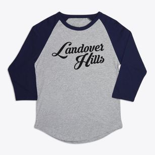 Landover Hills Maryland Vintage Team Premium Baseball Tee