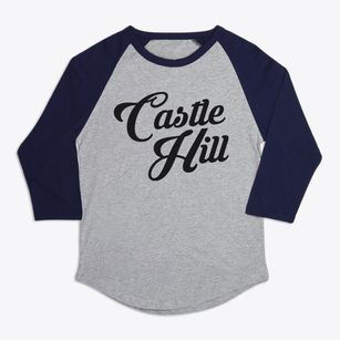Castle Hill California Vintage Team Premium Baseball Tee