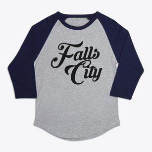 Falls City Oregon Vintage Team Premium Baseball Tee
