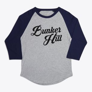 Bunker Hill Indiana Vintage Team Premium Baseball Tee