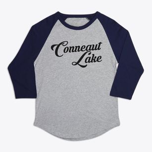 Conneaut Lake Pennsylvania Vintage Team Premium Baseball Tee