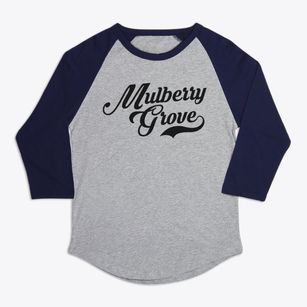 Mulberry Grove Illinois Vintage Team Premium Baseball Tee