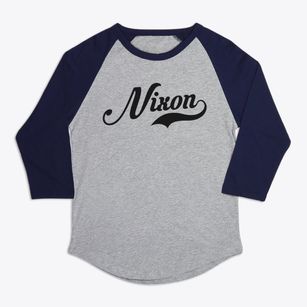 Nixon Nevada Vintage Team Premium Baseball Tee