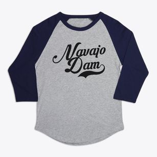 Navajo Dam New Mexico Vintage Team Premium Baseball Tee