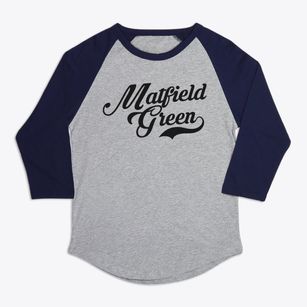 Matfield Green Kansas Vintage Team Premium Baseball Tee
