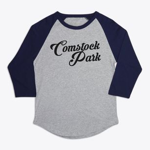 Comstock Park Michigan Vintage Team Premium Baseball Tee