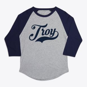 Troy Wisconsin Vintage Team Premium Baseball Tee