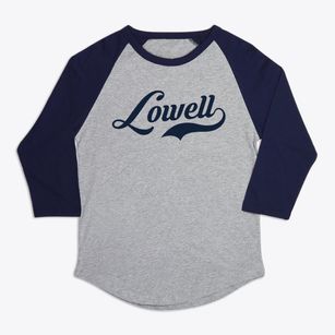 Lowell Michigan Vintage Team Premium Baseball Tee