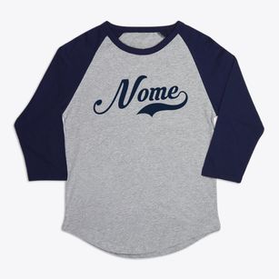 Nome Alaska Vintage Team Premium Baseball Tee