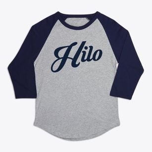 Hilo Hawaii Vintage Team Premium Baseball Tee