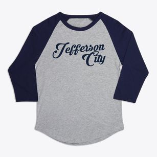 Jefferson City Missouri Vintage Team Premium Baseball Tee