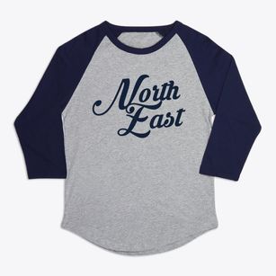 North East New York Vintage Team Premium Baseball Tee