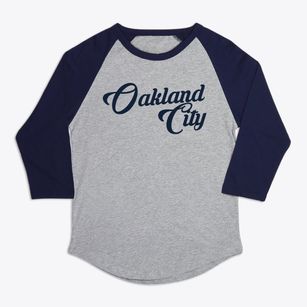 Oakland City Indiana Vintage Team Premium Baseball Tee