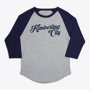 Kimberling City Missouri Vintage Team Premium Baseball Tee