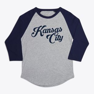 Kansas City Kansas Vintage Team Premium Baseball Tee
