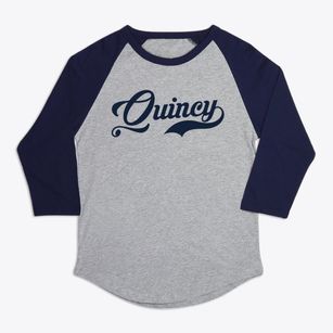 Quincy California Vintage Team Premium Baseball Tee