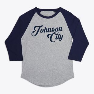 Johnson City Kansas Vintage Team Premium Baseball Tee