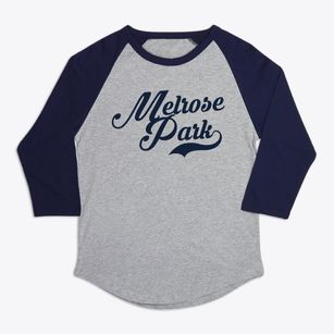 Melrose Park Illinois Vintage Team Premium Baseball Tee