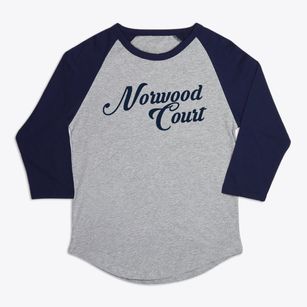 Norwood Court Missouri Vintage Team Premium Baseball Tee