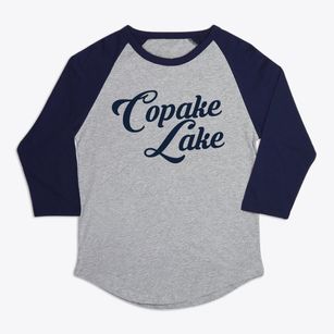 Copake Lake New York Vintage Team Premium Baseball Tee