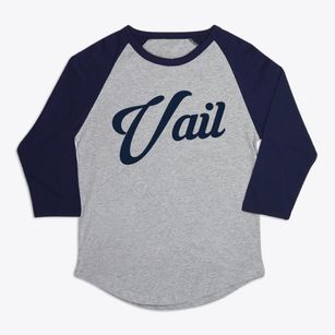 Vail Iowa Vintage Team Premium Baseball Tee