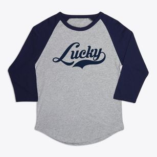 Lucky Louisiana Vintage Team Premium Baseball Tee