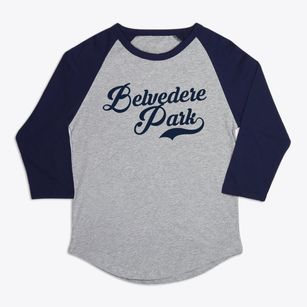 Belvedere Park Georgia Vintage Team Premium Baseball Tee