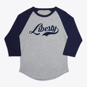 Liberty Nebraska Vintage Team Premium Baseball Tee