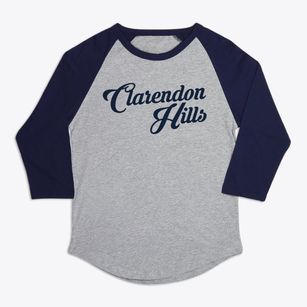 Clarendon Hills Illinois Vintage Team Premium Baseball Tee