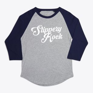 Slippery Rock Pennsylvania Vintage Team Premium Baseball Tee