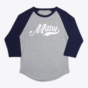 Millry Alabama Vintage Team Premium Baseball Tee