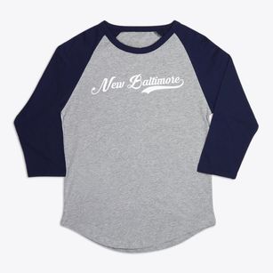 New Baltimore Michigan Vintage Team Premium Baseball Tee