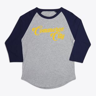 Commerce City Colorado Vintage Team Premium Baseball Tee